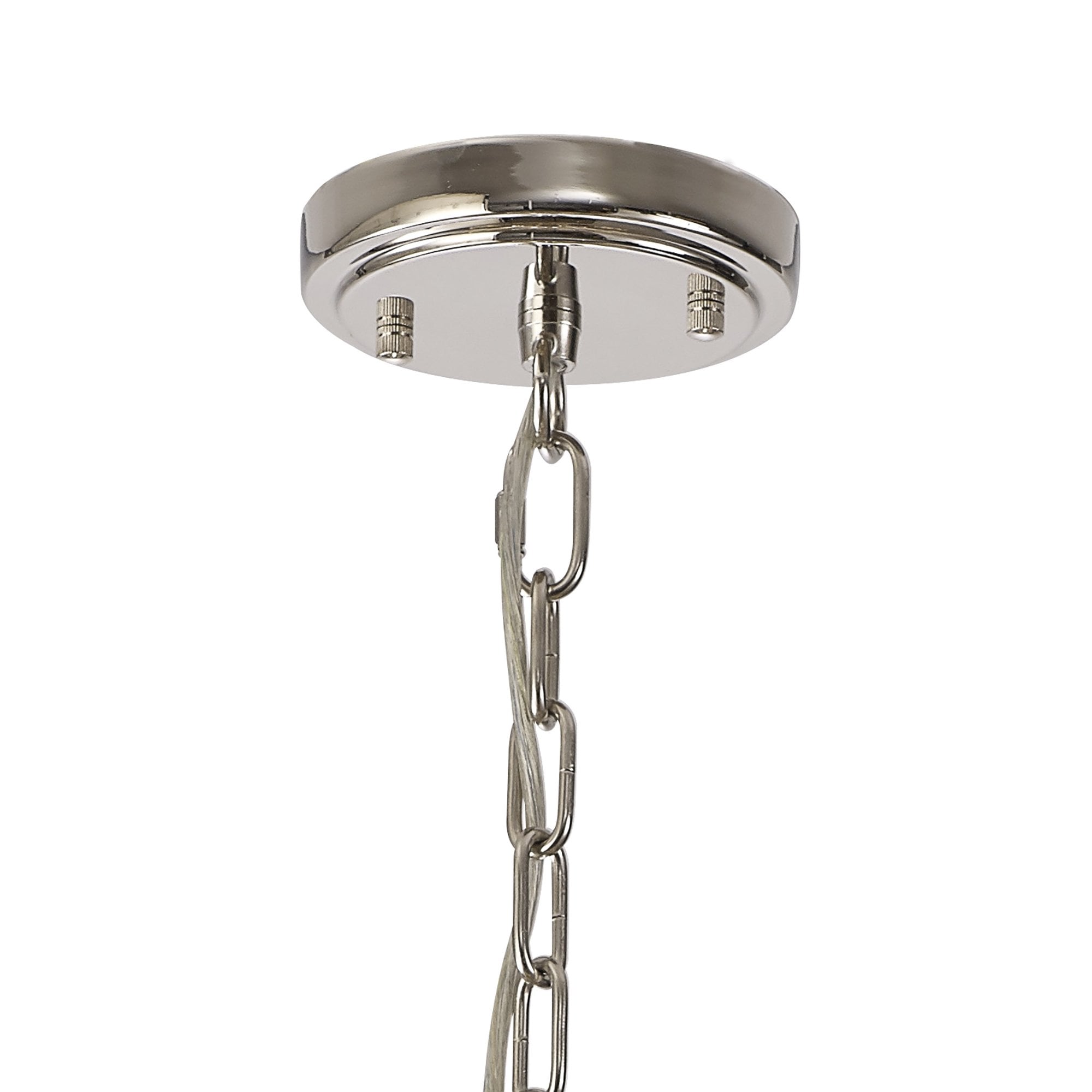 NL86079 Sakkas 8 Light Pendant/Ceiling Light Polished Nickel
