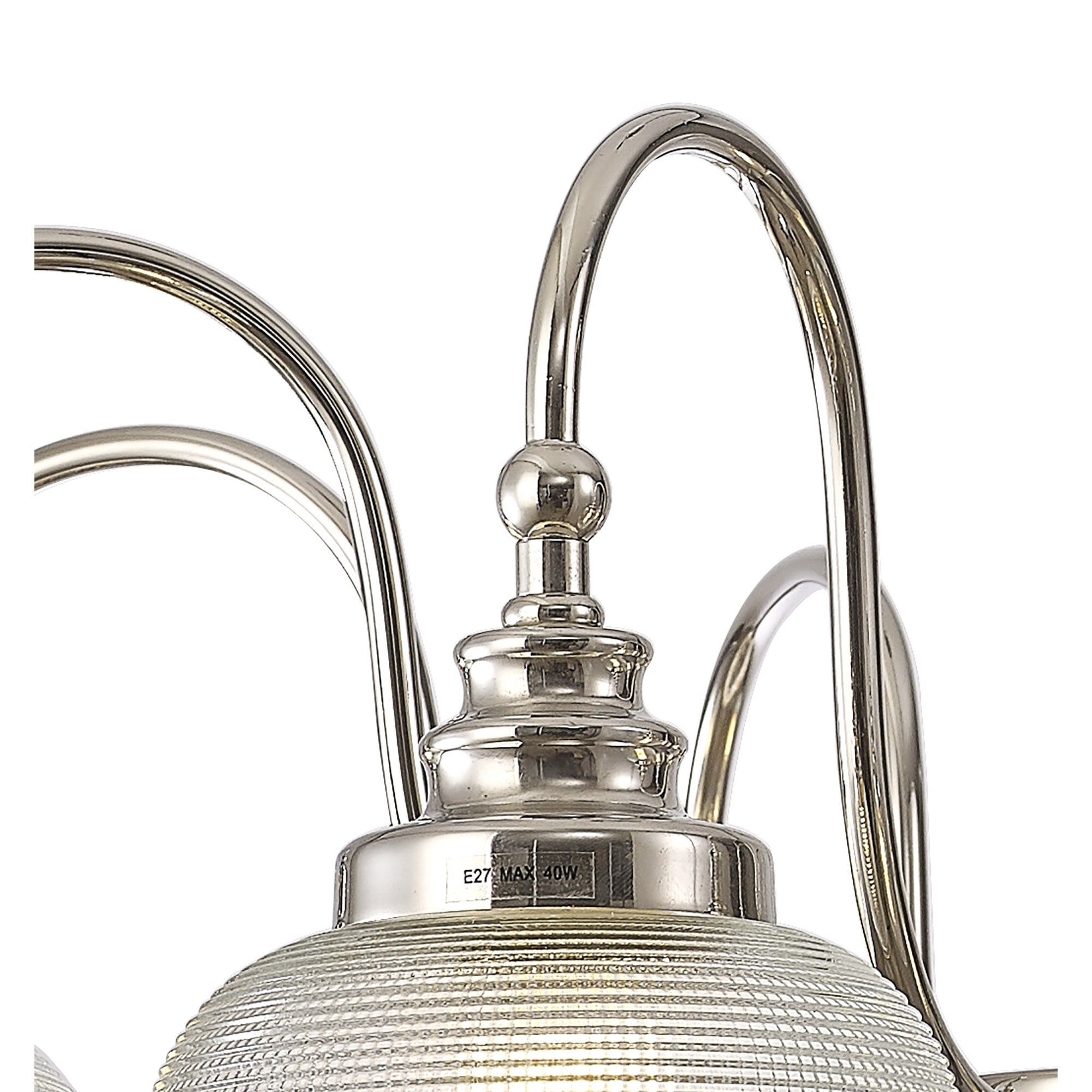 NL86079 Sakkas 8 Light Pendant/Ceiling Light Polished Nickel