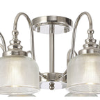NL86079 Sakkas 8 Light Pendant/Ceiling Light Polished Nickel