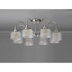 NL86079 Sakkas 8 Light Pendant/Ceiling Light Polished Nickel