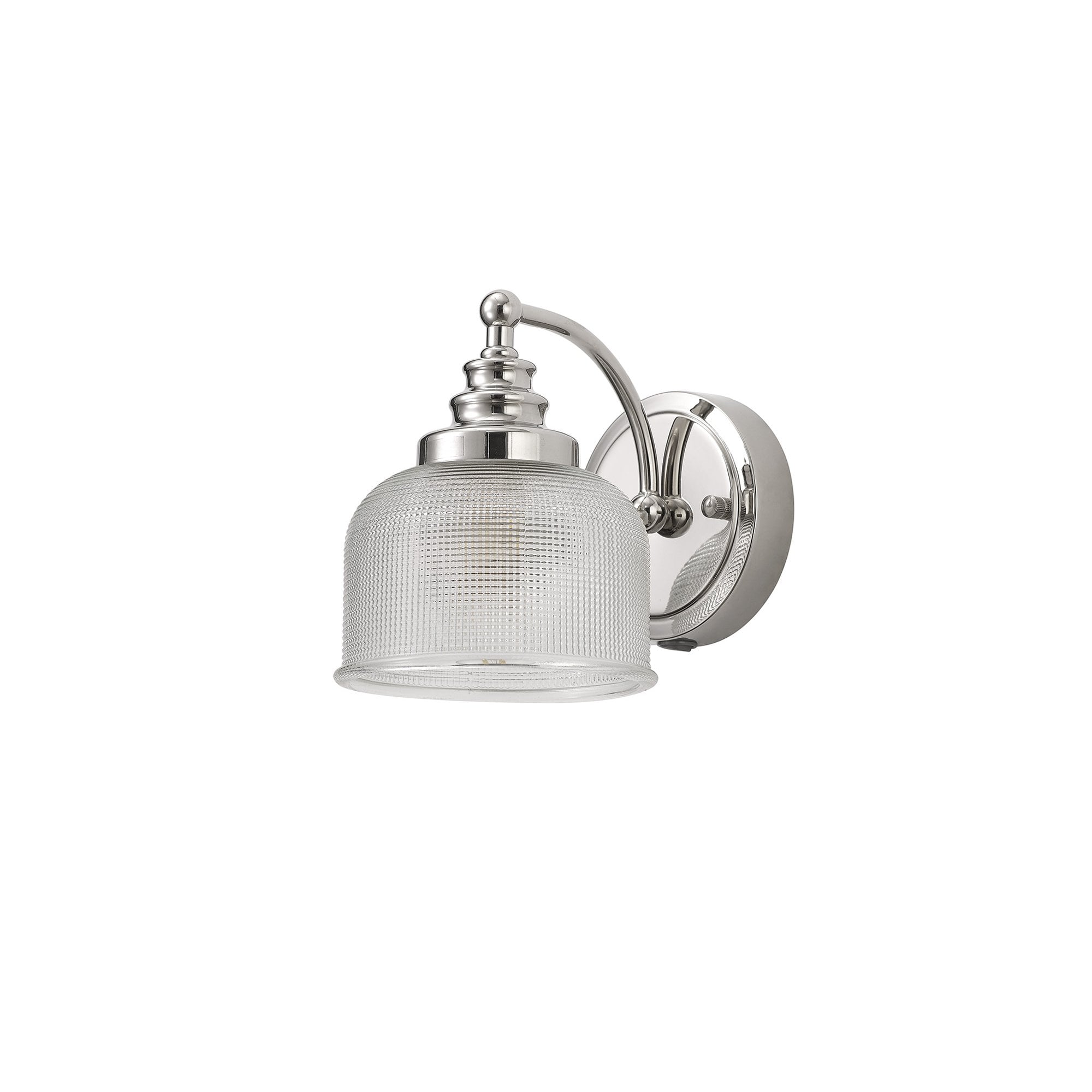 NL86109 Sakkas 1 Light Wall Light Polished Nickel
