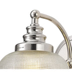 NL86109 Sakkas 1 Light Wall Light Polished Nickel
