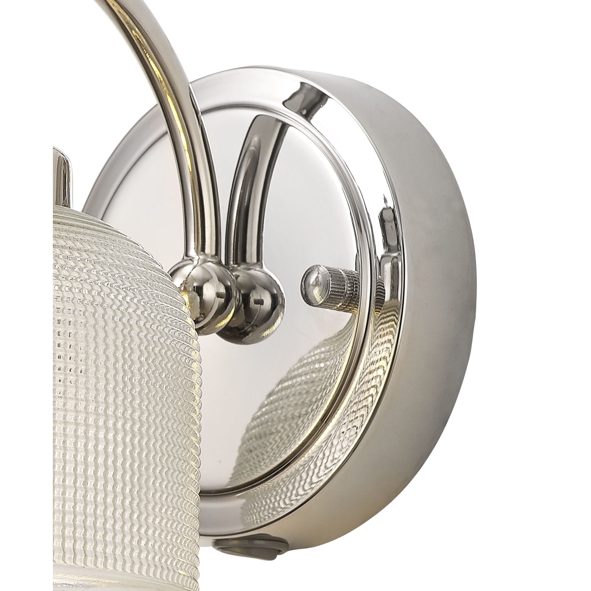 NL86109 Sakkas 1 Light Wall Light Polished Nickel