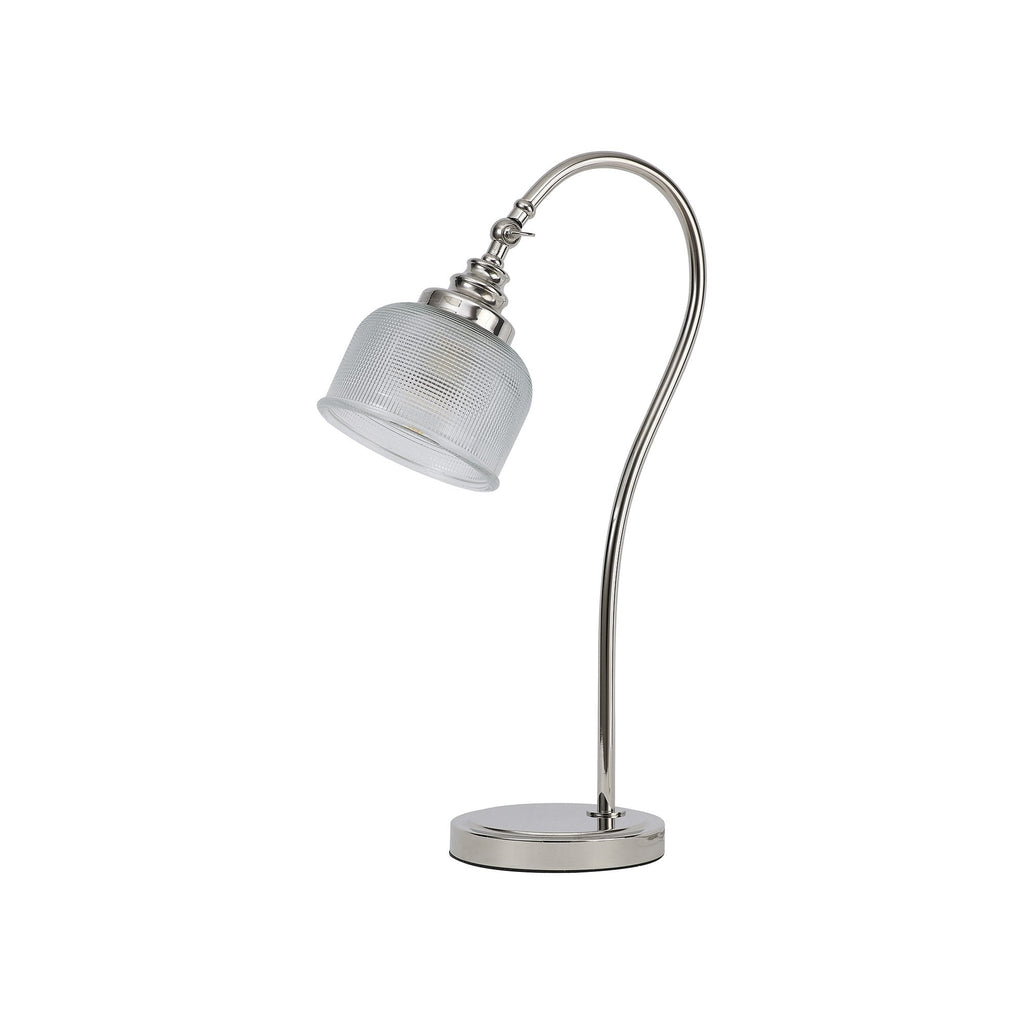 NL86129 Sakkas 1 Light Table Lamp Polished Nickel
