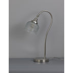 NL86129 Sakkas 1 Light Table Lamp Polished Nickel