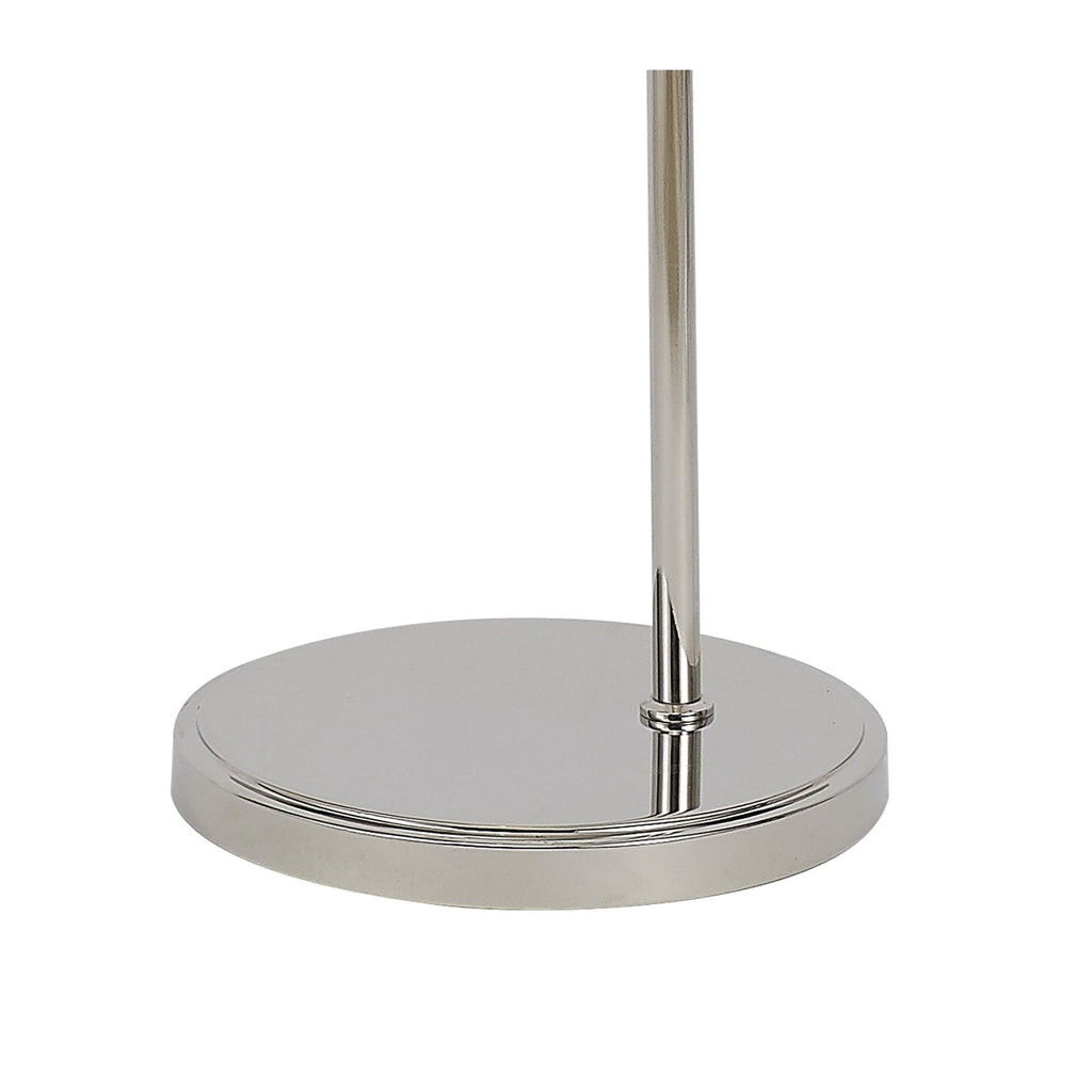 NL86139 Sakkas 1 Light Floor Lamp Polished Nickel