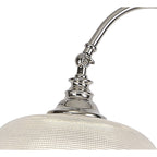 NL86139 Sakkas 1 Light Floor Lamp Polished Nickel