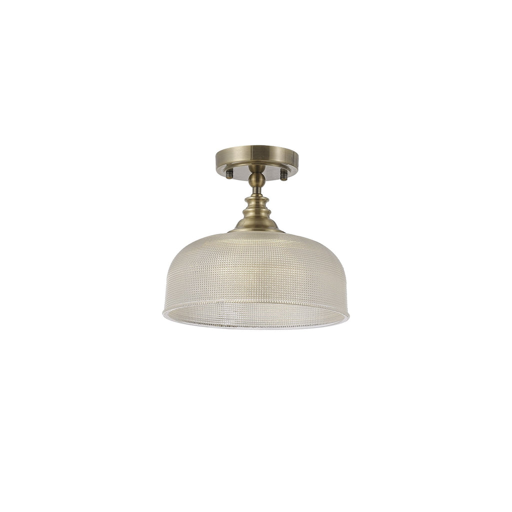 NL86149 Sakkas 1 Light Pendant/Ceiling Light Antique Brass