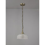 NL86149 Sakkas 1 Light Pendant/Ceiling Light Antique Brass