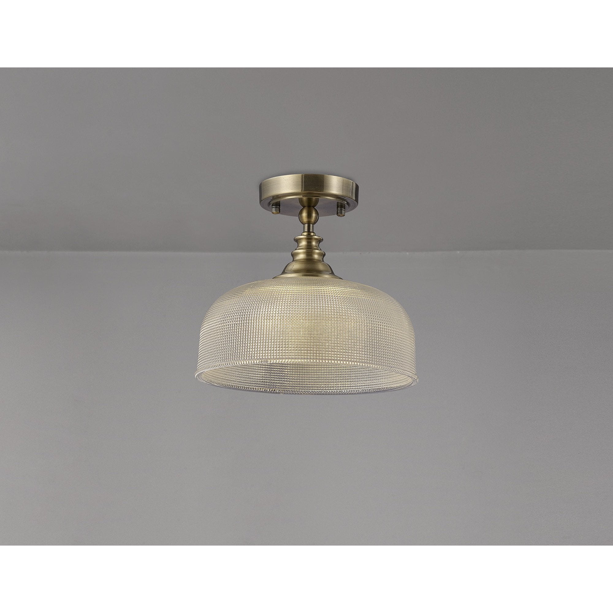NL86149 Sakkas 1 Light Pendant/Ceiling Light Antique Brass