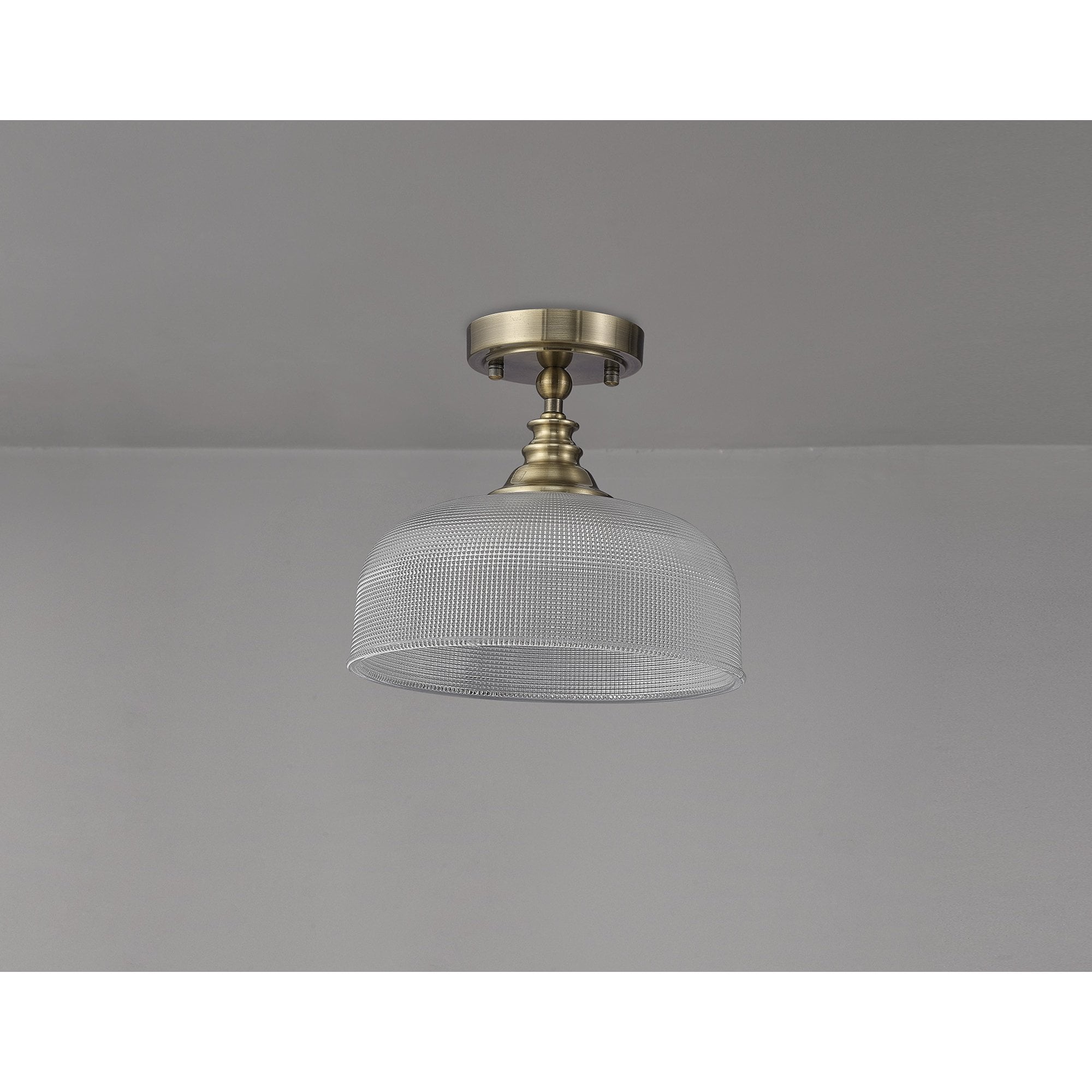 NL86149 Sakkas 1 Light Pendant/Ceiling Light Antique Brass