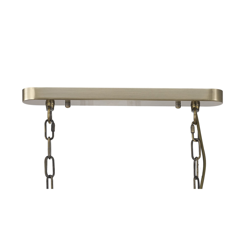 NL86159 Sakkas 2 Light Pendant/Ceiling Light Antique Brass