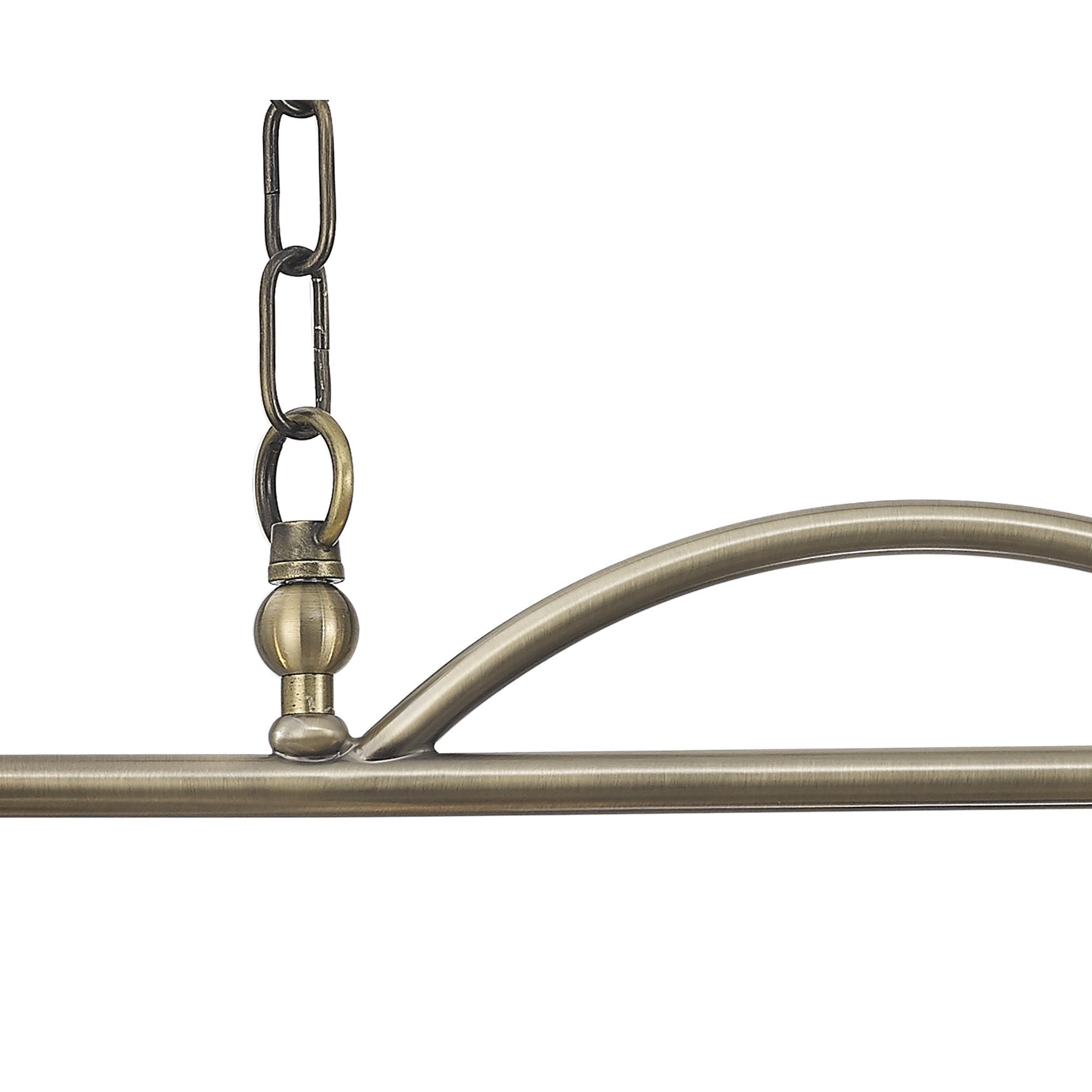 NL86159 Sakkas 2 Light Pendant/Ceiling Light Antique Brass