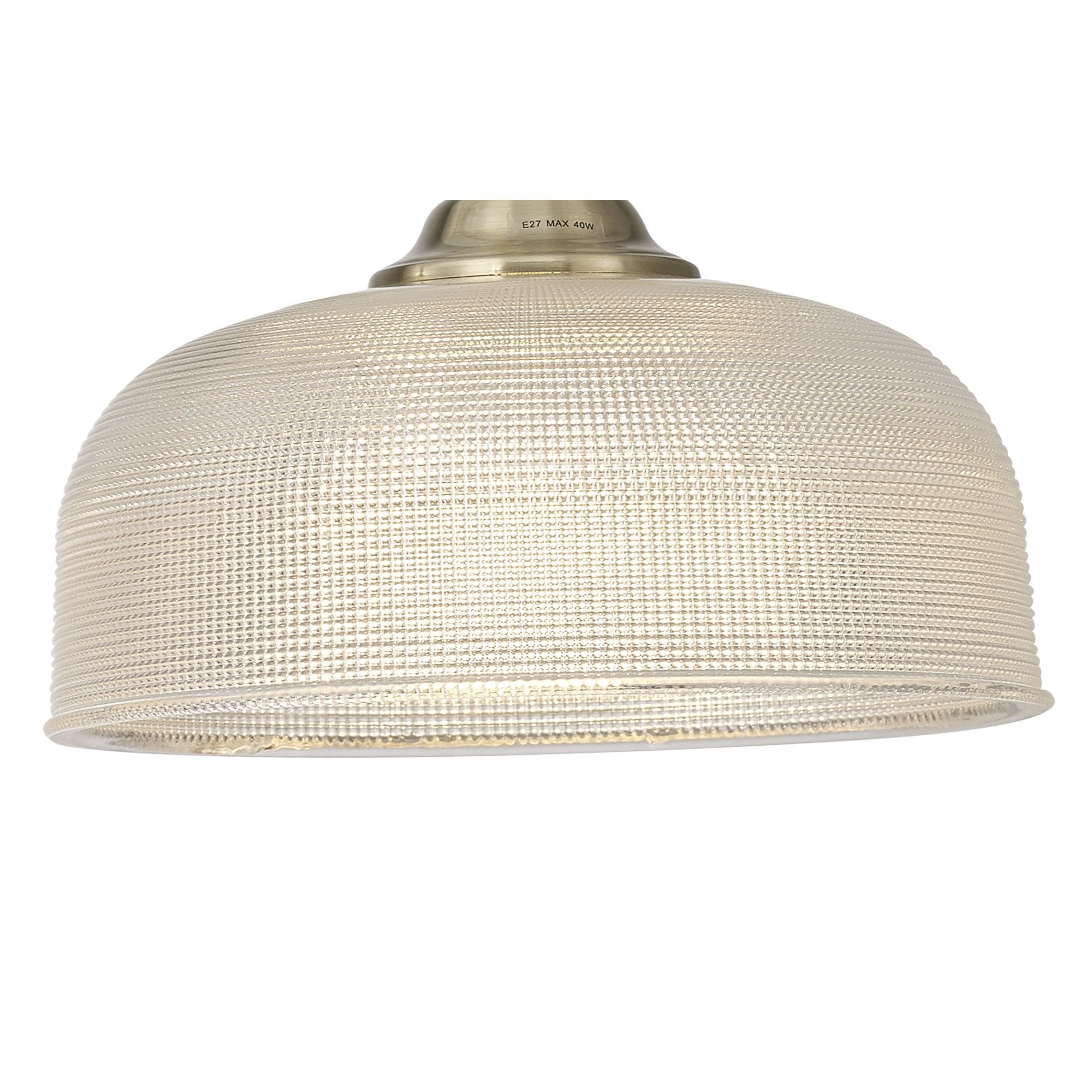 NL86159 Sakkas 2 Light Pendant/Ceiling Light Antique Brass