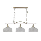 NL86169 Sakkas 3 Light Pendant/Ceiling Light Antique Brass