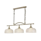 NL86169 Sakkas 3 Light Pendant/Ceiling Light Antique Brass