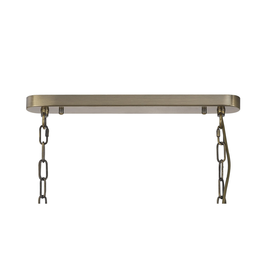 NL86169 Sakkas 3 Light Pendant/Ceiling Light Antique Brass