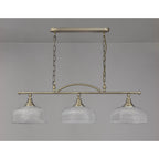 NL86169 Sakkas 3 Light Pendant/Ceiling Light Antique Brass