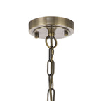 NL86179 Sakkas 3 Light Pendant/Ceiling Light Antique Brass