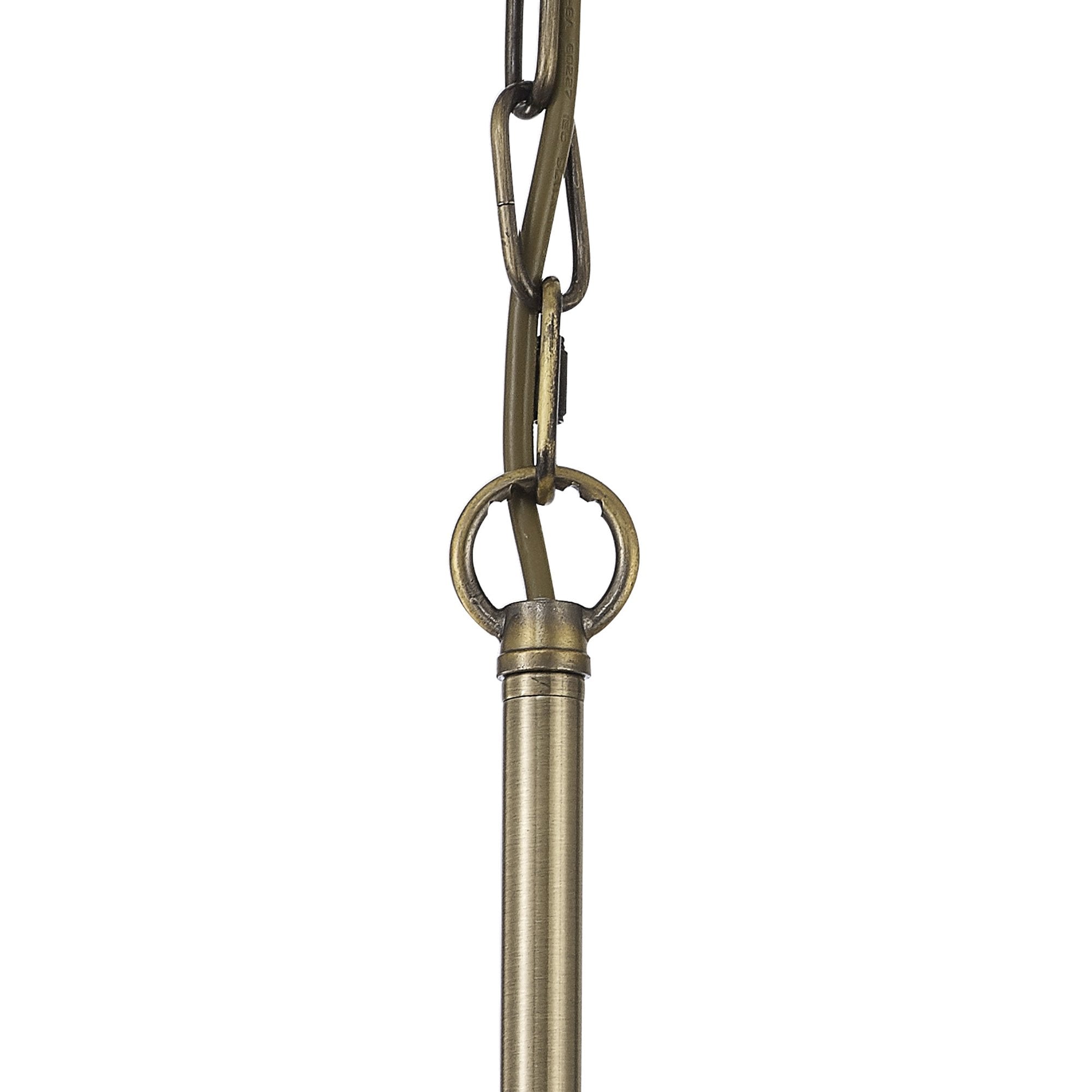 NL86179 Sakkas 3 Light Pendant/Ceiling Light Antique Brass