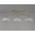 NL86179 Sakkas 3 Light Pendant/Ceiling Light Antique Brass