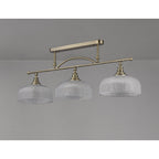 NL86179 Sakkas 3 Light Pendant/Ceiling Light Antique Brass