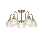 NL86189 Sakkas 5 Light Pendant/Ceiling Light Antique Brass