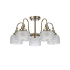 NL86189 Sakkas 5 Light Pendant/Ceiling Light Antique Brass