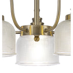 NL86189 Sakkas 5 Light Pendant/Ceiling Light Antique Brass