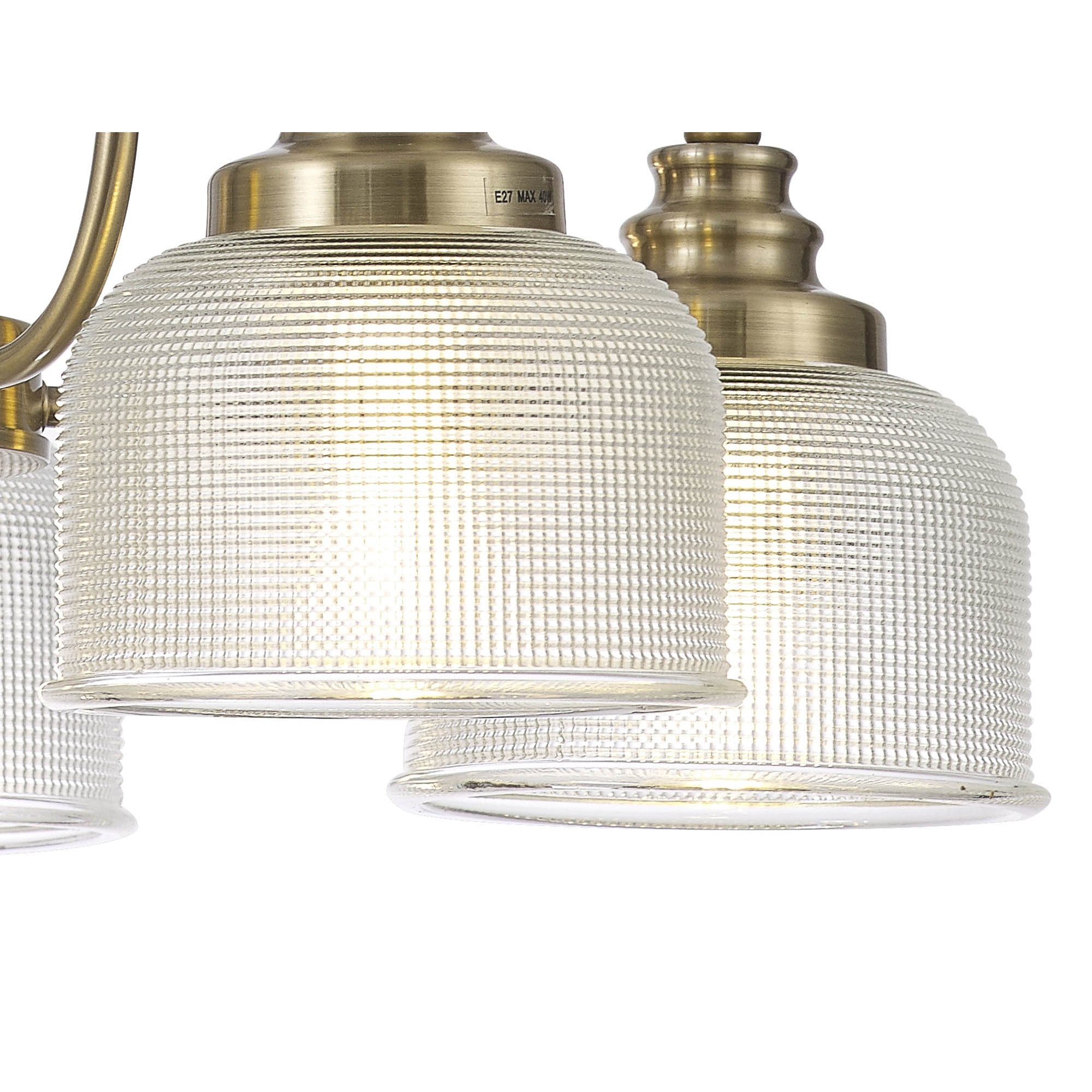 NL86189 Sakkas 5 Light Pendant/Ceiling Light Antique Brass