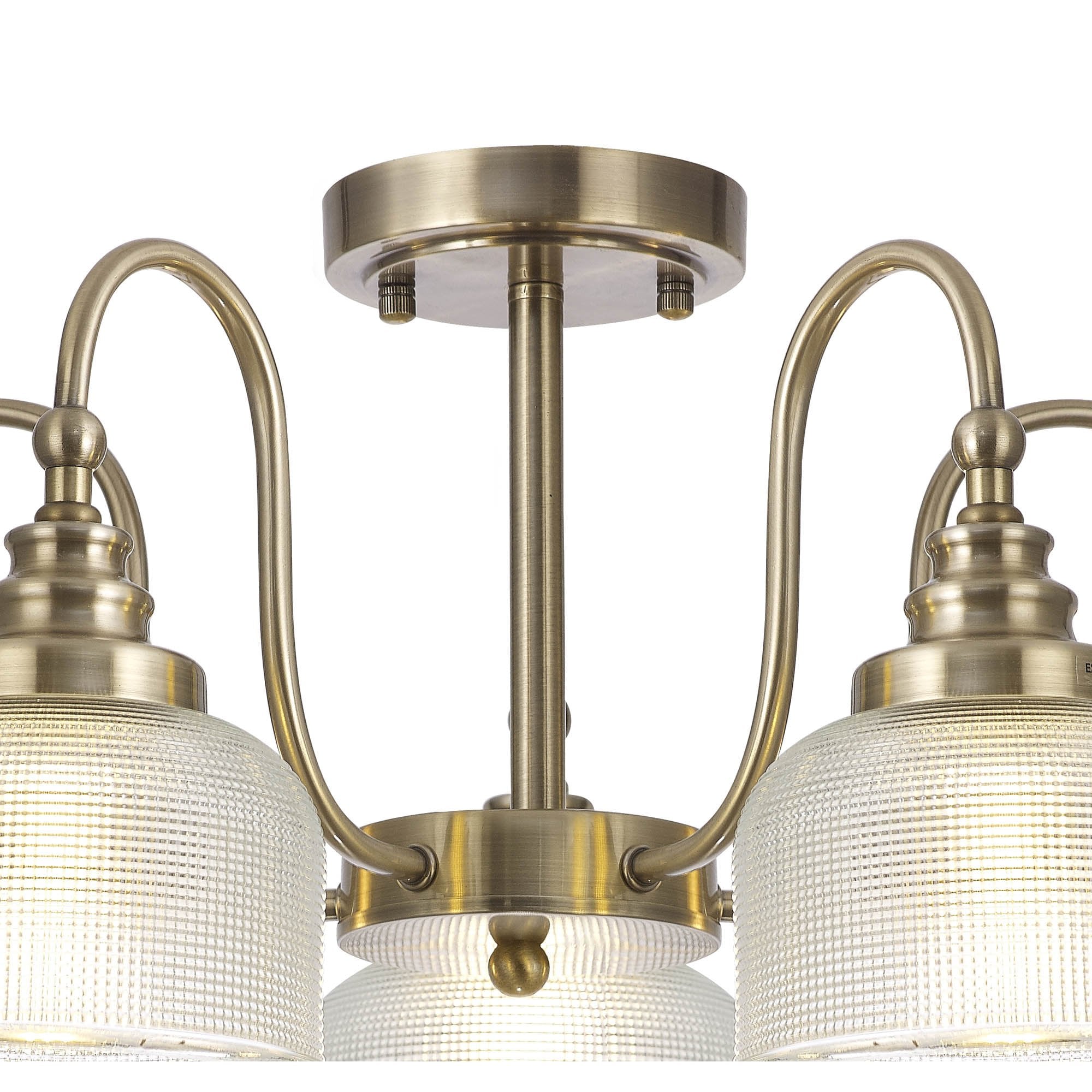 NL86189 Sakkas 5 Light Pendant/Ceiling Light Antique Brass