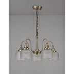 NL86189 Sakkas 5 Light Pendant/Ceiling Light Antique Brass