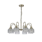 NL86199 Sakkas 8 Light Pendant/Ceiling Light Antique Brass