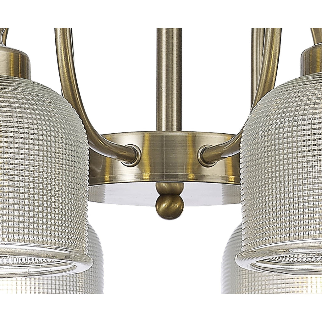 NL86199 Sakkas 8 Light Pendant/Ceiling Light Antique Brass