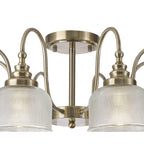 NL86199 Sakkas 8 Light Pendant/Ceiling Light Antique Brass