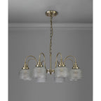 NL86199 Sakkas 8 Light Pendant/Ceiling Light Antique Brass
