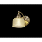 NL86229 Sakkas 1 Light Wall Light Antique Brass