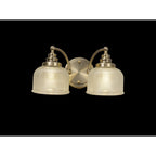 NL86239 Sakkas 2 Light Wall Light Antique Brass