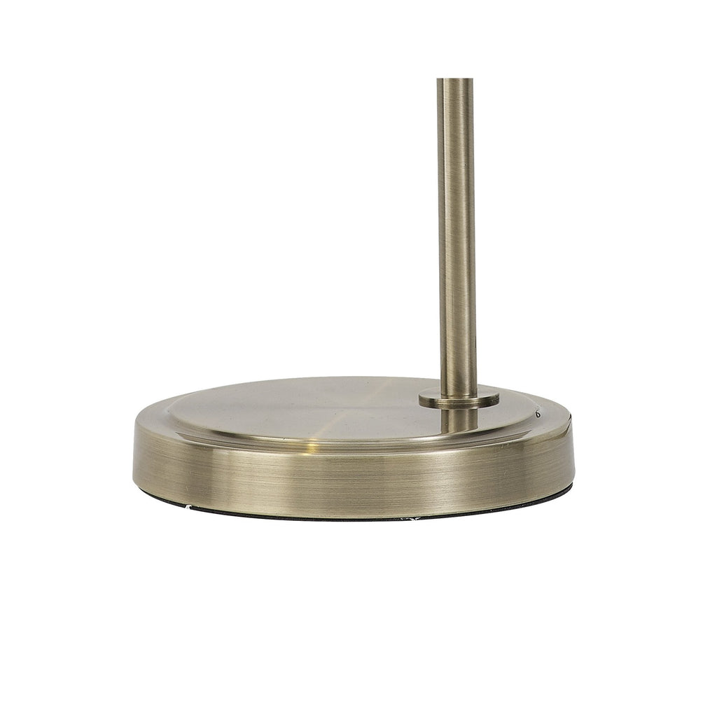NL86249 Sakkas 1 Light Table Lamp Antique Brass