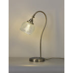 NL86249 Sakkas 1 Light Table Lamp Antique Brass