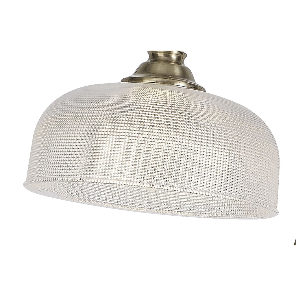 NL86259 Sakkas 1 Light Floor Lamp Antique Brass