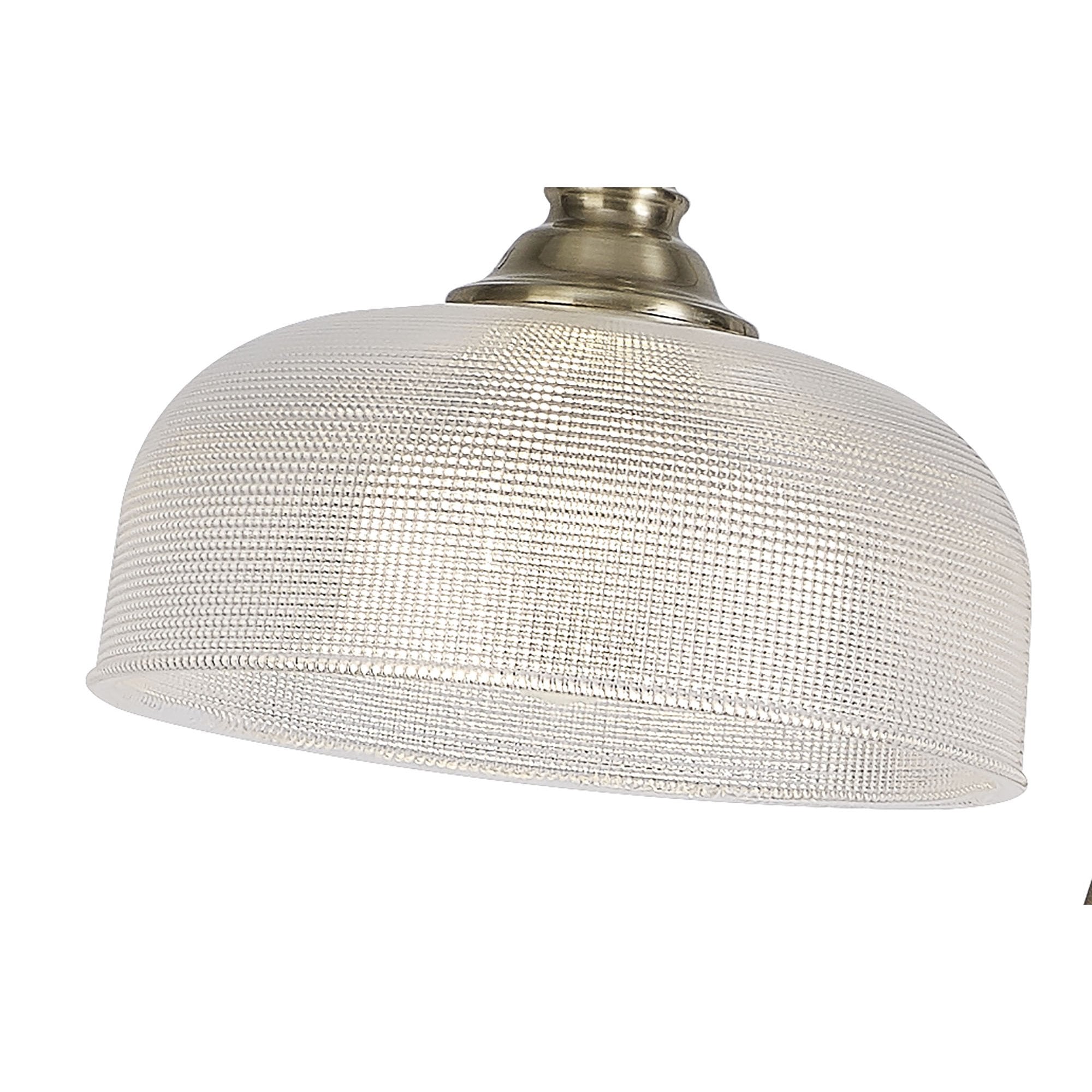 NL86259 Sakkas 1 Light Floor Lamp Antique Brass