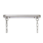 NL86289 Sakkas 3 Light Pendant/Ceiling Light Satin Nickel Frosted