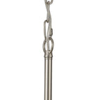 NL86299 Sakkas 3 Light Pendant/Ceiling Light Satin Nickel Frosted
