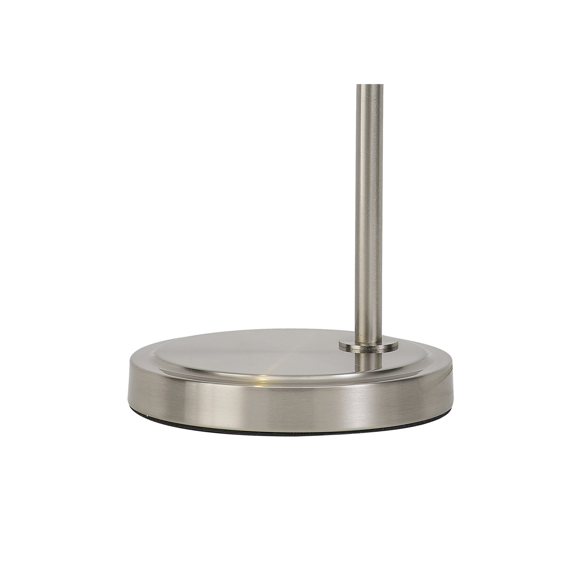 NL86369 Sakkas 1 Light Table Lamp Satin Nickel Frosted
