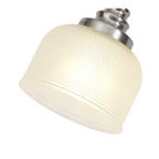 NL86369 Sakkas 1 Light Table Lamp Satin Nickel Frosted