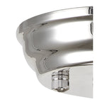 NLK15929 Tabion 1 Light Flush Ceiling Light Polished Nickel Clear
