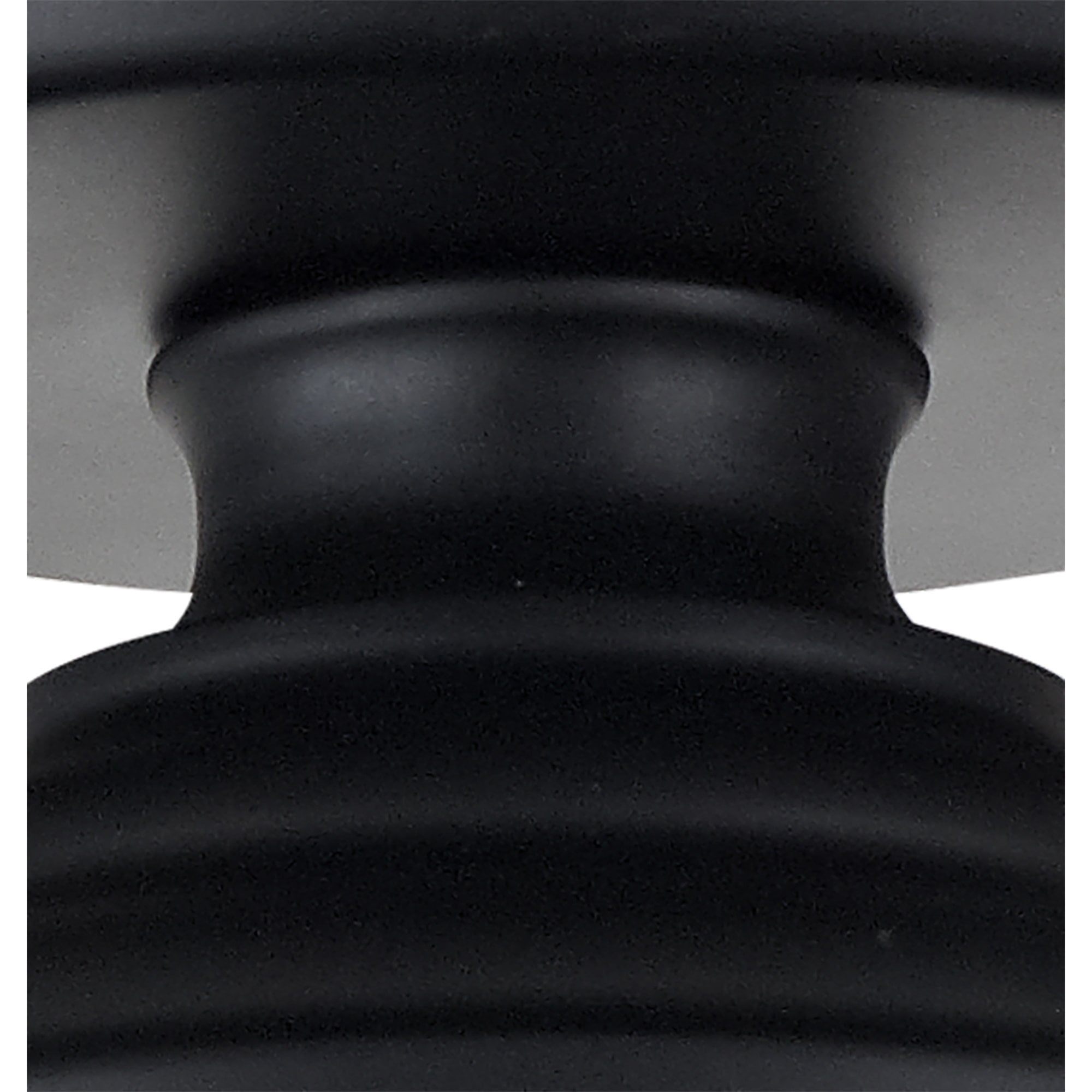 NLK16069 Tabion 1 Light Flush Ceiling Light Matt Black Clear