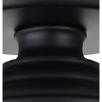 NLK16159 Tabion 1 Light Flush Ceiling Light Matt Black