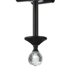 NLK16199 Tabion 2 Light Ceiling Light Matt Black Clear